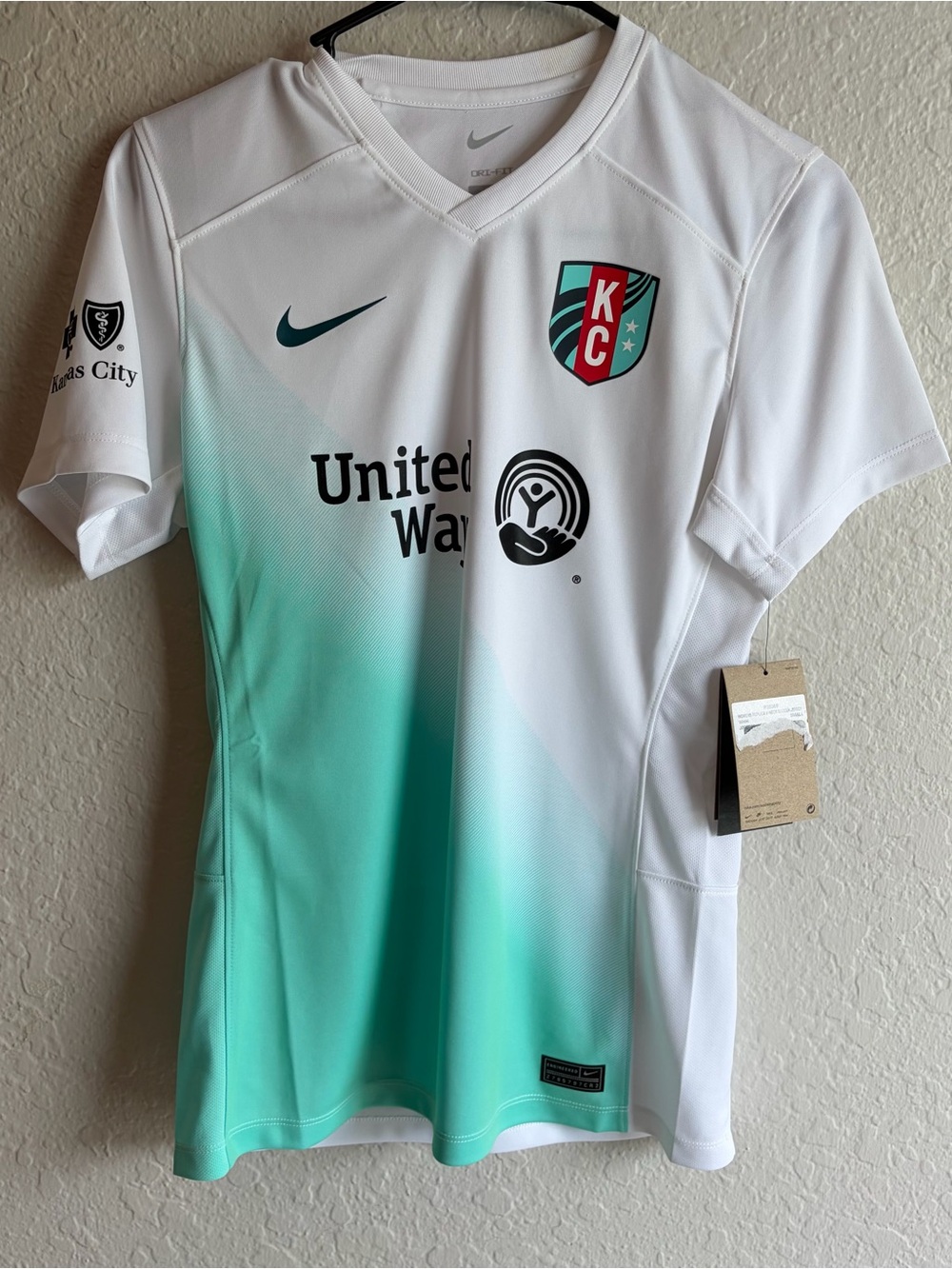 Nike Kansas City Current Soccer Jersey - Women’s Small NWSL NWT